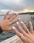 God Is Greater Than the Highs and Lows Ring Christian Faith Statement Ring