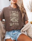 “I Will Make a Way in the Wilderness” – Isaiah 43:19 Women’s Christian T-Shirt