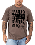 Walk by Faith, Not by Sight – Men’s Christian T-Shirt (2 Corinthians 5:7)