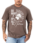Go Make Disciples of All Nations – Men’s Christian T-Shirt (Matthew 28:19)