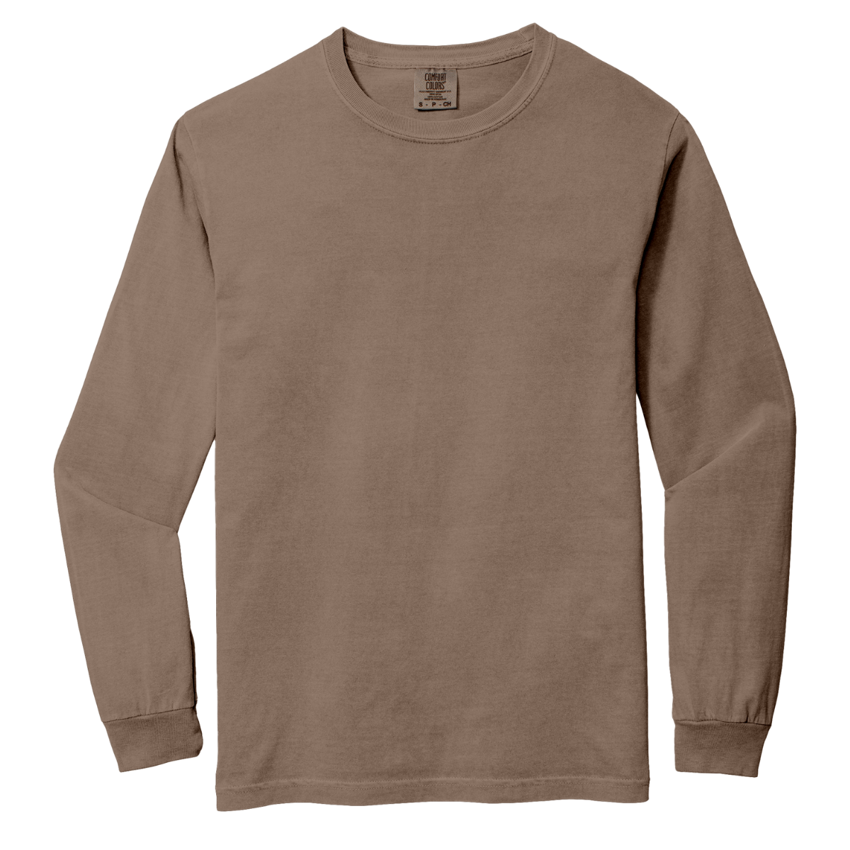 C6014 Comfort Colors Heavyweight Long-Sleeve T-Shirt – Garment-Dyed Custom Print Tee