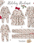 Western Christmas Stroller Blanket – Soft Bamboo Holiday