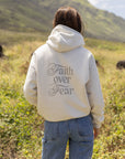 Faith Over Fear Taupe Unisex Hoodie | Faith Based Boutique Hoodie