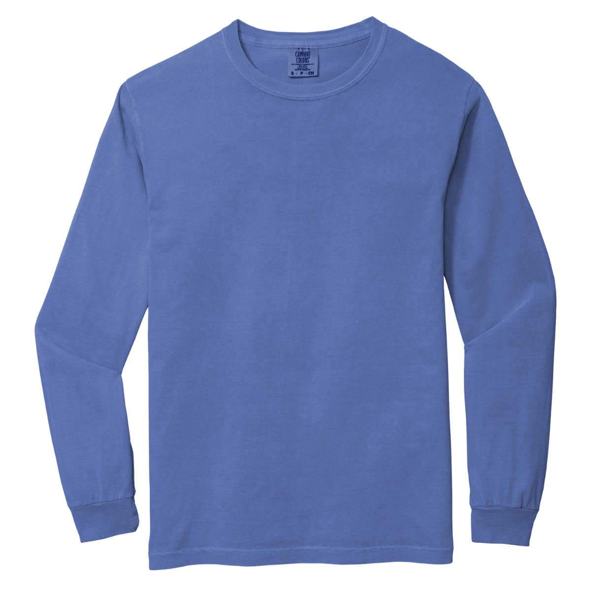 C6014 Comfort Colors Heavyweight Long-Sleeve T-Shirt – Garment-Dyed Custom Print Tee