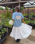 Follow Jesus Bluebell Oversized Tee