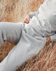 Fruit of the Spirit Grey Unisex Sweatpants | Relaxed Christian Joggers | Full Moon
