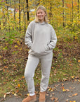 Fruit of the Spirit Grey Unisex Sweatpants | Relaxed Christian Joggers | Full Moon