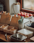 3 Compartment Leakproof Lunchbox Sunset Meadow