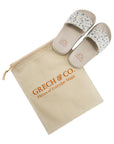 Slide Sandal Fern Plaid Kids Summer Sandals