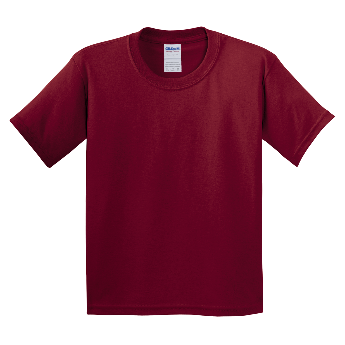 G500B Gildan Youth Heavy Cotton™ T-Shirt – Custom Print Blank Tee for Kids
