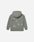 God Made Me Kids Hoodie – Millstone Grey