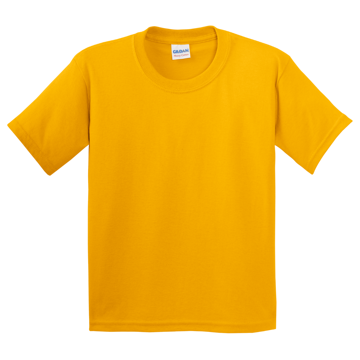 G500B Gildan Youth Heavy Cotton™ T-Shirt – Custom Print Blank Tee for Kids