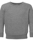 3317 Rabbit Skins® Custom Toddler Fleece Crewneck Sweatshirt | Soft Cotton-Blend Pullover