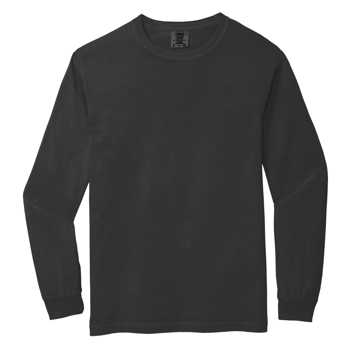 C6014 Comfort Colors Heavyweight Long-Sleeve T-Shirt – Garment-Dyed Custom Print Tee