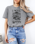 “I Will Make a Way in the Wilderness” – Isaiah 43:19 Women’s Christian T-Shirt