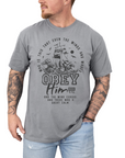 Obey Him – Mark 4:41 Men’s Christian T-Shirt