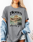 Bloom Where God Plants You – Women’s Christian T-Shirt