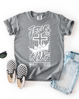 Jesus Is King – Youth Christian T-Shirt with Crown & Cross