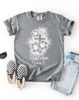 It Is Well With My Soul – Youth Christian Floral Cross T-Shirt