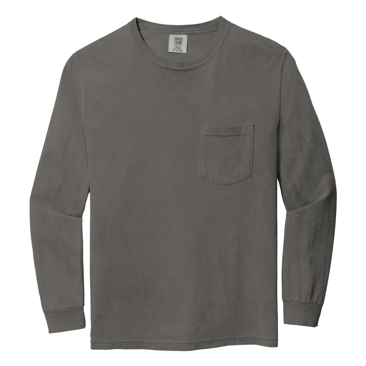 C4410 Comfort Colors® Custom Long-Sleeve Pocket Tee