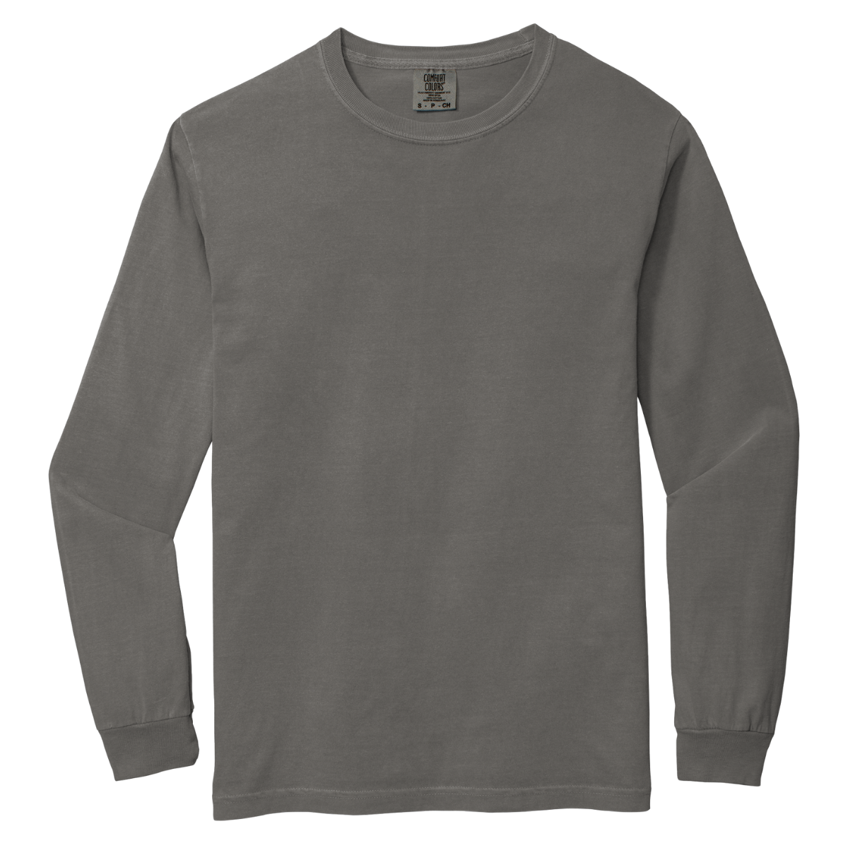 C6014 Comfort Colors Heavyweight Long-Sleeve T-Shirt – Garment-Dyed Custom Print Tee