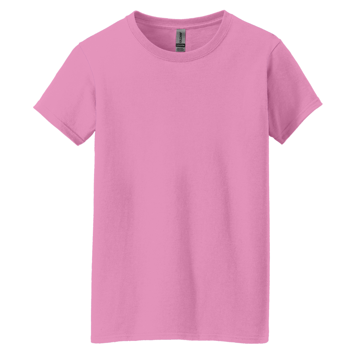 G500L Gildan Ladies' Heavy Cotton™ T-Shirt – Custom Print Fitted Tee for Women