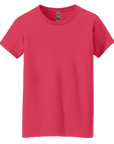 G500L Gildan Ladies' Heavy Cotton™ T-Shirt – Custom Print Fitted Tee for Women