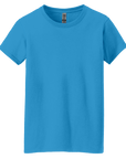 G500L Gildan Ladies' Heavy Cotton™ T-Shirt – Custom Print Fitted Tee for Women