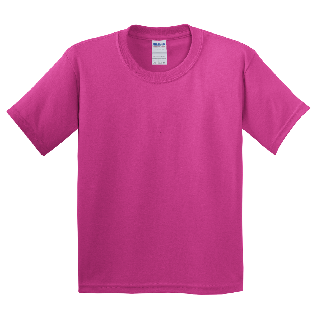 G500B Gildan Youth Heavy Cotton™ T-Shirt – Custom Print Blank Tee for Kids