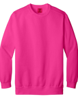 1566 Comfort Colors Adult Crewneck Sweatshirt – Garment-Dyed Custom Print Pullover