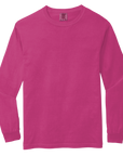 C6014 Comfort Colors Heavyweight Long-Sleeve T-Shirt – Garment-Dyed Custom Print Tee
