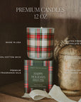 Sugar Cookies Soy Candle - Boxed Tinted Glass Jar - 12 oz