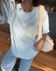 Holy Ghost Sterling Blue Heavyweight Tee