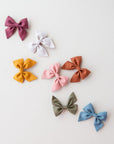 Garnet | Mini Piggy Bow