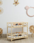 The Blooming Rattan Flower Stem – Handcrafted Boho Wall & Room Decor