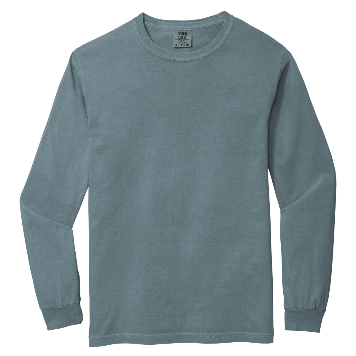 C6014 Comfort Colors Heavyweight Long-Sleeve T-Shirt – Garment-Dyed Custom Print Tee