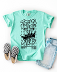 Jesus Is King – Youth Christian T-Shirt with Crown & Cross