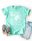 Go Make Disciples of All Nations – Youth Christian T-Shirt (Matthew 28:19)