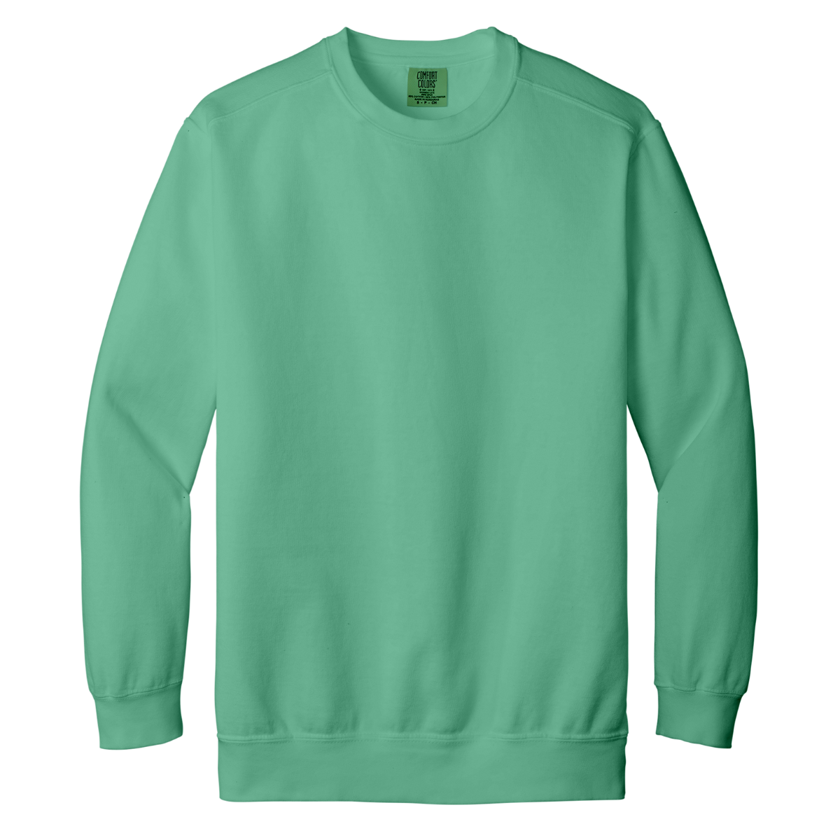 1566 Comfort Colors Adult Crewneck Sweatshirt – Garment-Dyed Custom Print Pullover