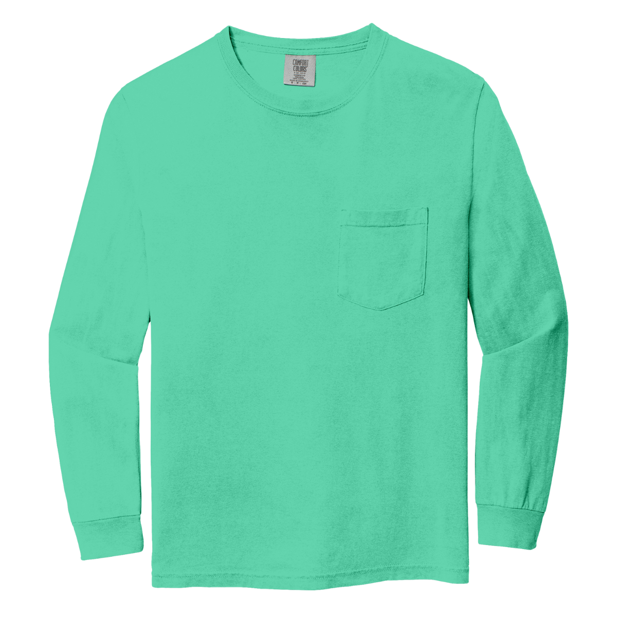 C4410 Comfort Colors® Custom Long-Sleeve Pocket Tee