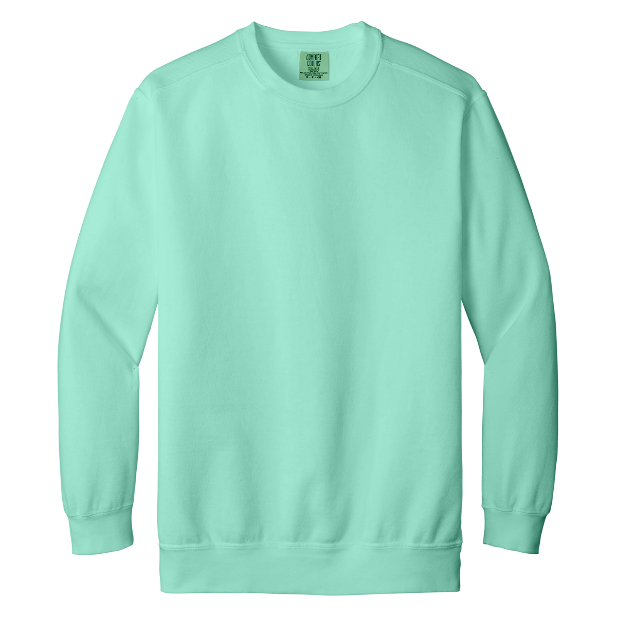 1566 Comfort Colors Adult Crewneck Sweatshirt – Garment-Dyed Custom Print Pullover