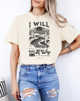 “I Will Make a Way in the Wilderness” – Isaiah 43:19 Women’s Christian T-Shirt