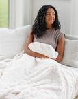 PATTERNED FAUX FUR THROW BLANKETS