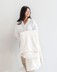 PATTERNED FAUX FUR THROW BLANKETS