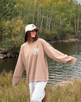 Jesus Changes Everything Dune Heavyweight Long Sleeve Tee