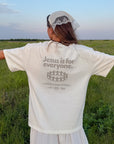 Jesus Is for Everyone White Sand Heavyweight T-Shirt