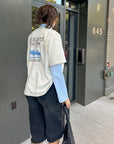 Jesus Loves New York Early Frost Heavyweight Tee