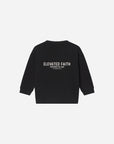 Kingdom Club Jet Black Kids’ Crewneck Sweatshirt