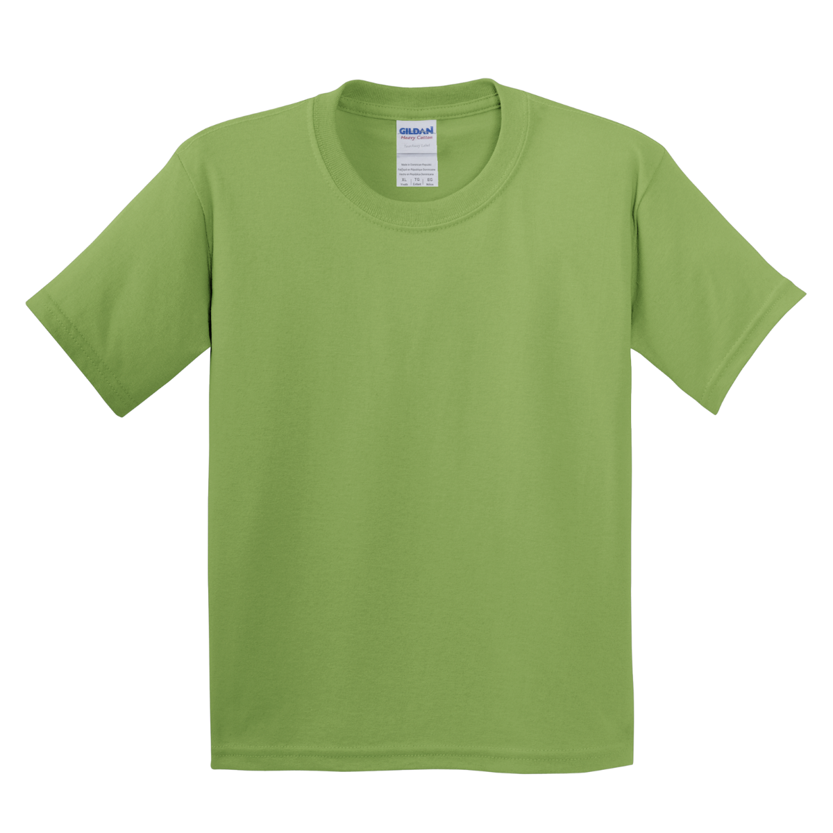 G500B Gildan Youth Heavy Cotton™ T-Shirt – Custom Print Blank Tee for Kids