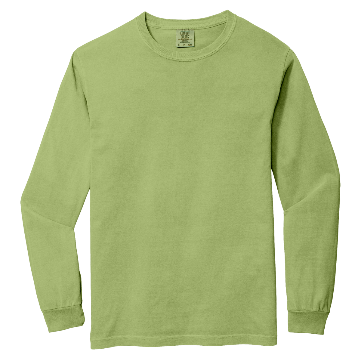 C6014 Comfort Colors Heavyweight Long-Sleeve T-Shirt – Garment-Dyed Custom Print Tee